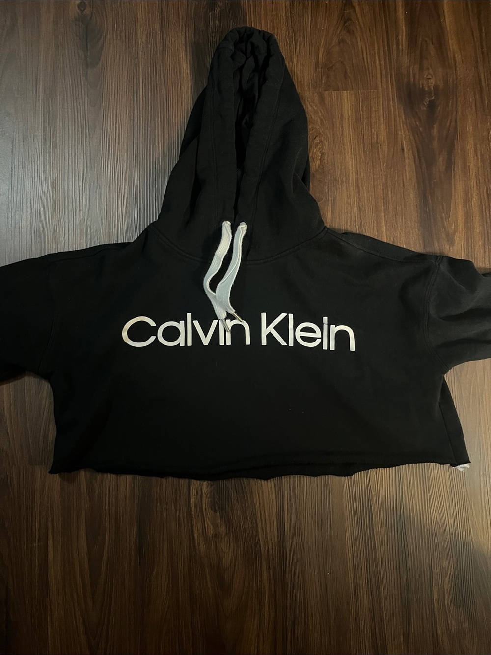 Cropped Calvin Klein Edited Hoodie